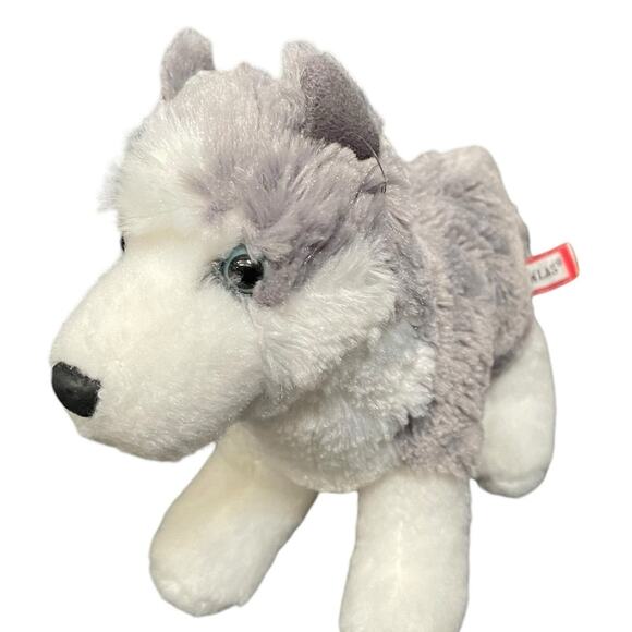 Douglas Husky Blizzard Plush Dog Stuffed Animal 8" 4018 Cuddle Toy Baby Shower - Picture 2 of 9